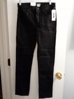DKNY Black Straight-Leg Kids Jeans